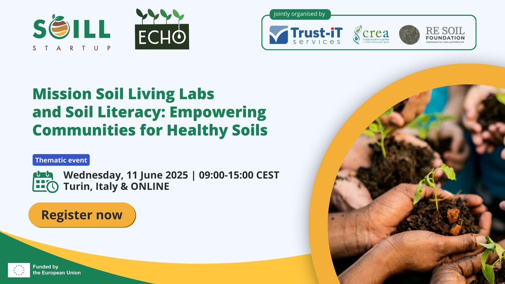 Mission Soil Living Labs and Soil Literacy: Empowering Communities for Healthy Soils